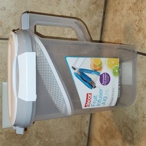 decor brand Fruit Infuser Jug, 2.4 L or 10 cups